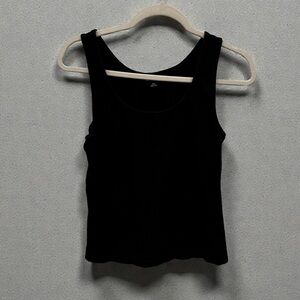 Saks Fifth Avenue Classic Black Tank Top